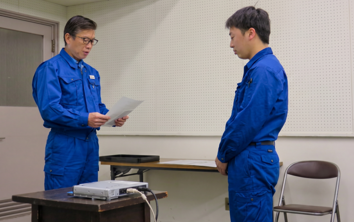 品質KY大会 表彰の様子
